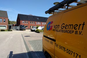 Aanleg verwarming::6 nieuwbouw woningen, Venray